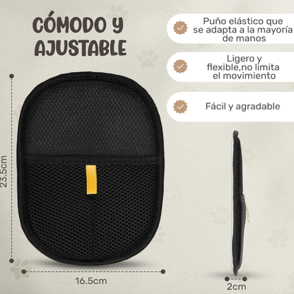Guante Quitapelos PetZenvyx — Elimina el Pelo de Mascota en un Solo Pase