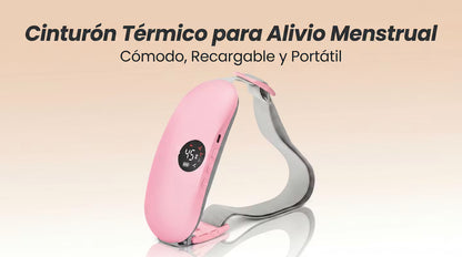 Masajeador Menstrual con Calor y Vibración